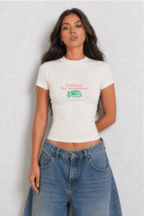 Liberez Les Sardines Womens White Tee