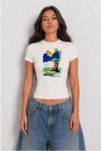 Vevey Womens White Tee