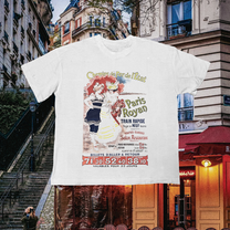 Paris Royan Vintage White Tee