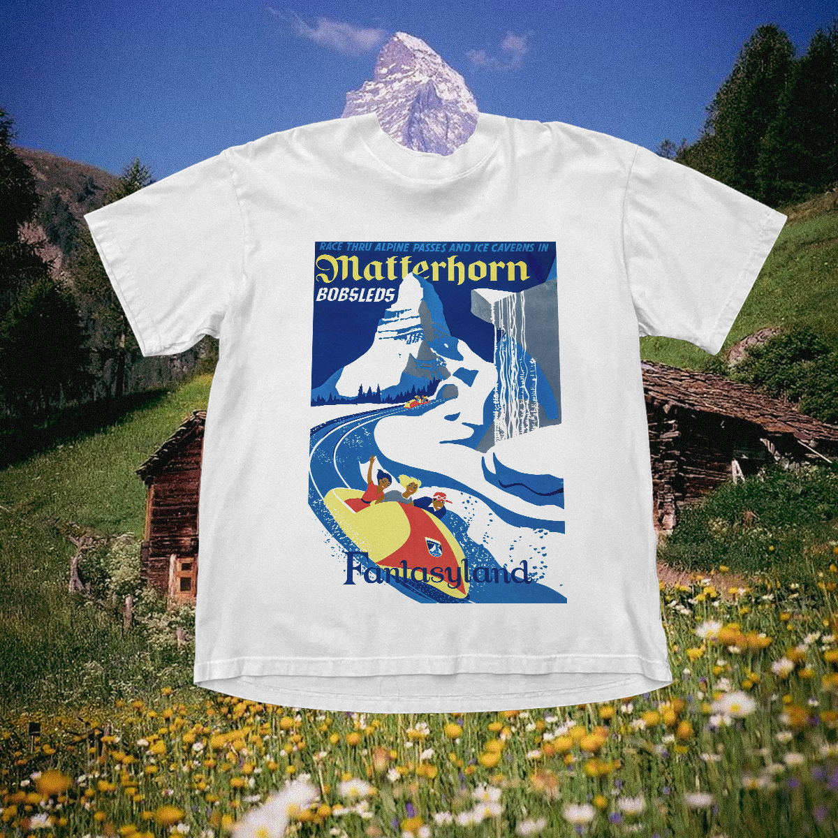 Matterhorn Vintage White Tee