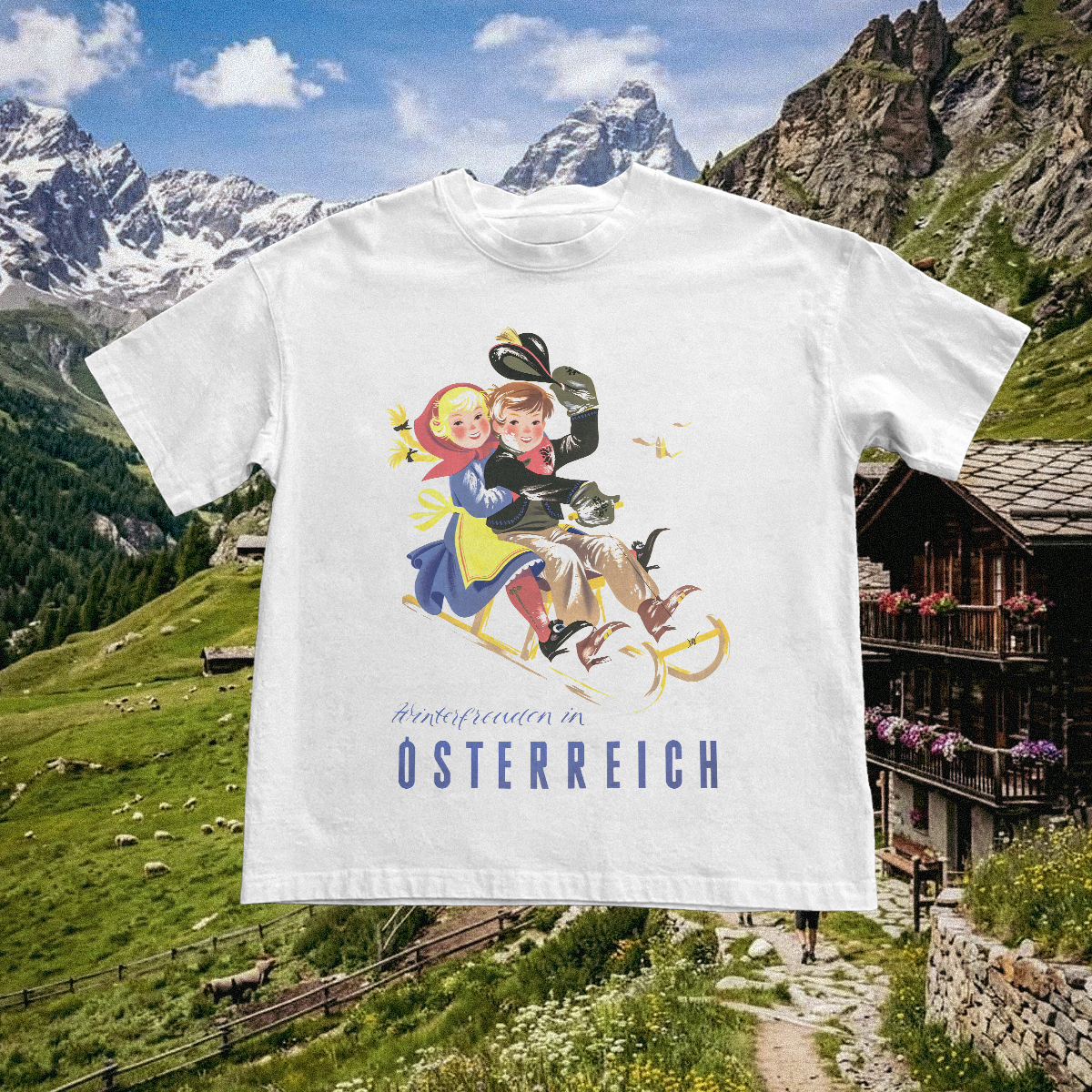 Osterich Vintage White Tee