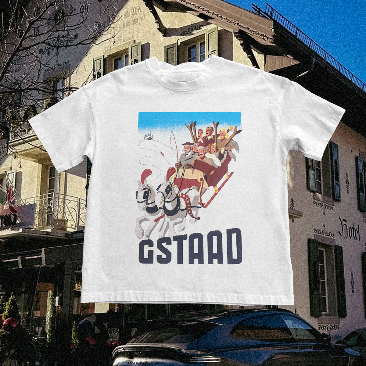 Gstad Vintage White Tee