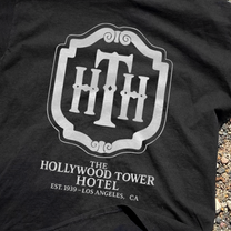 Tower Of Terror' Hollywood Hotel Black T-Shirt