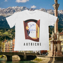 Autriche Vintage White Tee