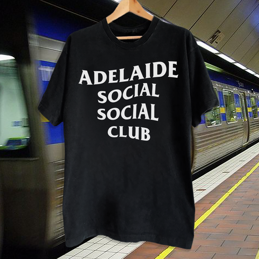 Adelaide Social Club Black Tee