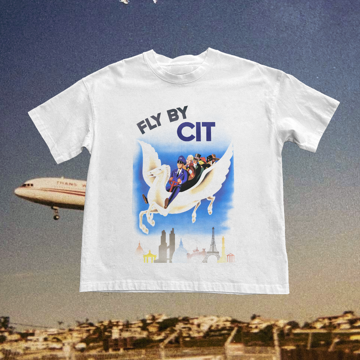 CIT Vintage White Tee