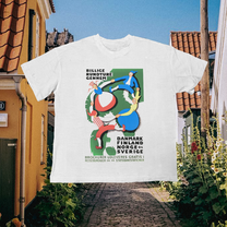 Denmark Vintage White Tee