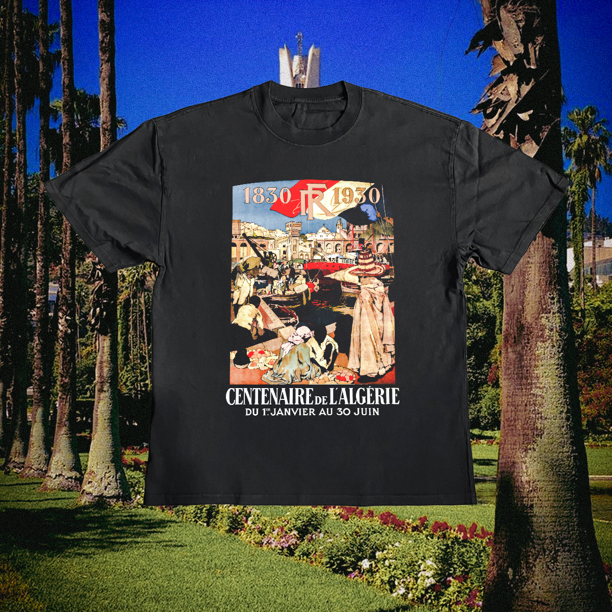 Alegrie Vintage Black Tee