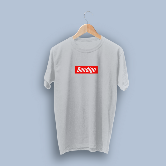 Bendigo Box Logo White Tee