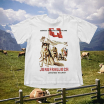 Junfraujoch Vintage White Tee