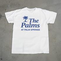 The Palms' Palm Springs White T-Shirt