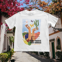 Gran Canaria Vintage White Tee