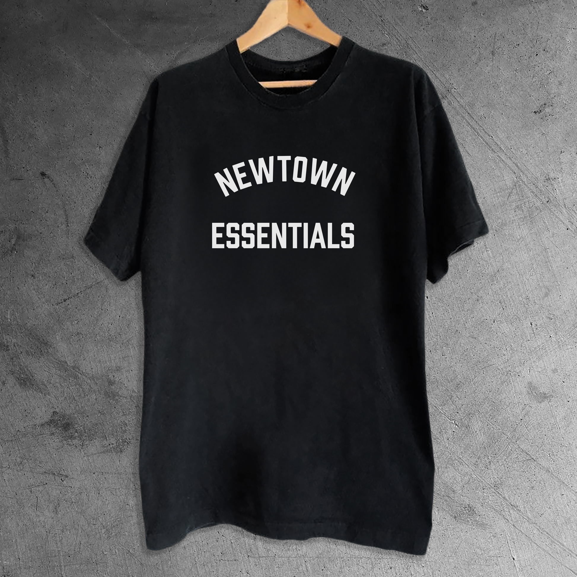 Newtown Essentials Black Tee