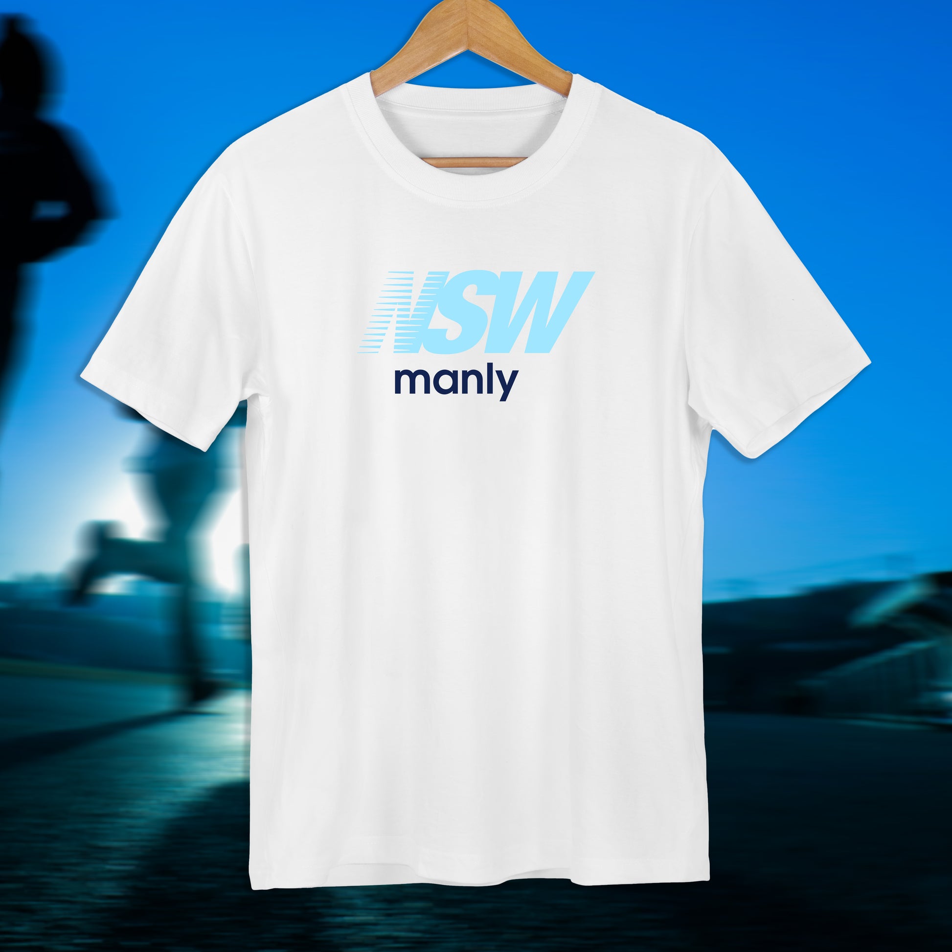 Manly Balanced White Tee