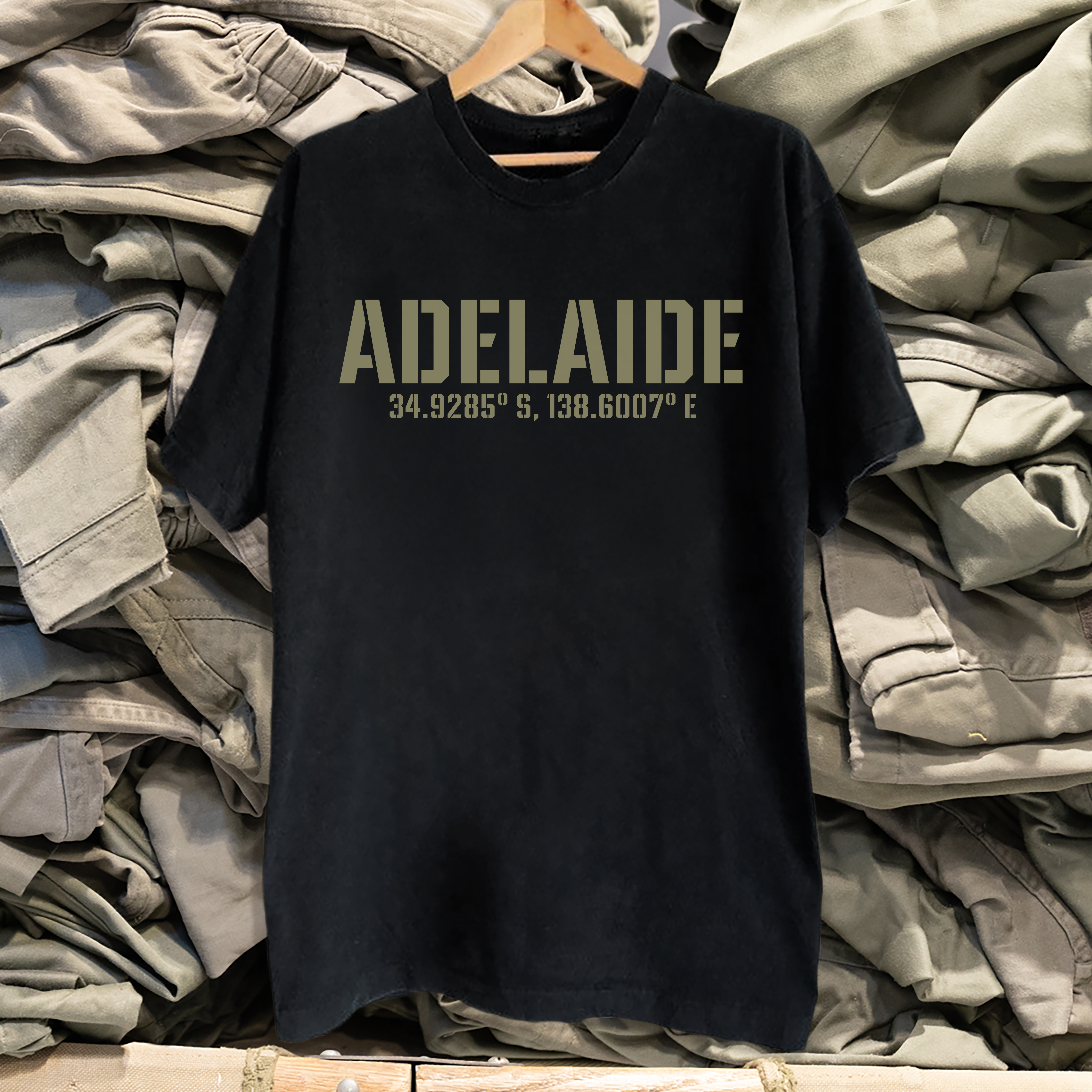 Adelaide Service Black Tee