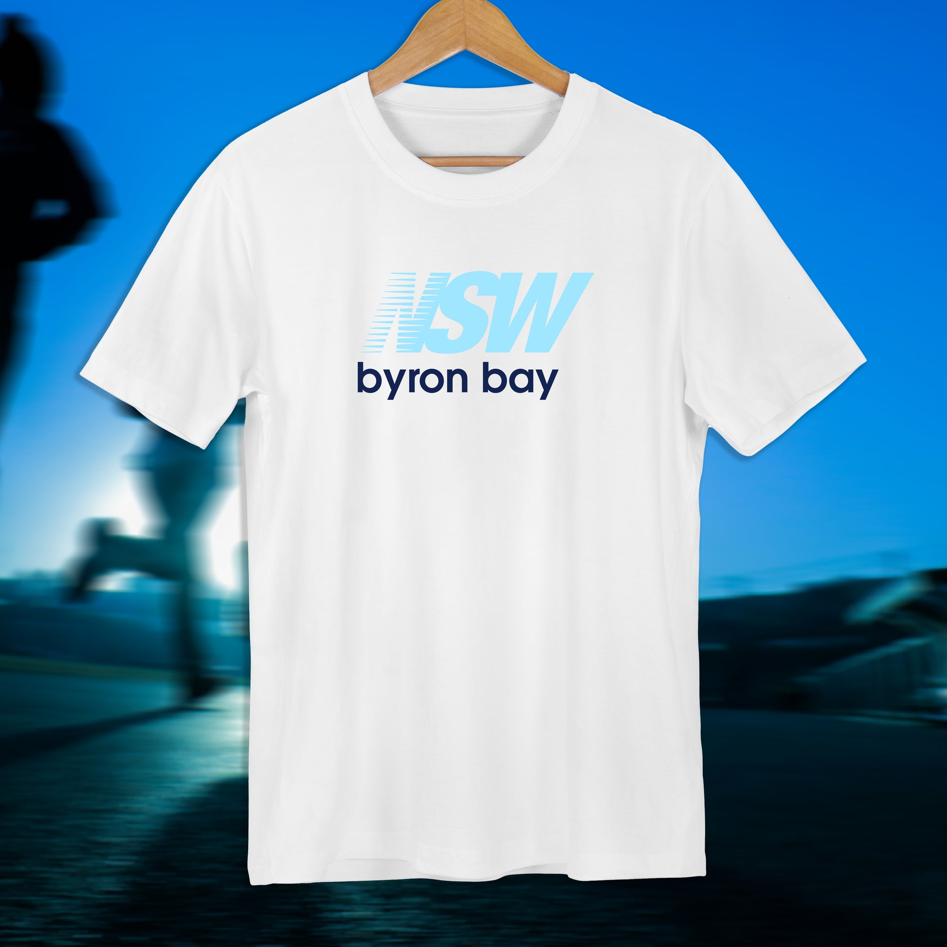 Byron Bay Balanced White Tee