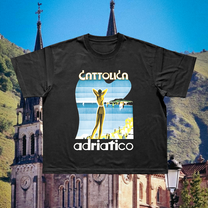 Cattolica Vintage Black Tee