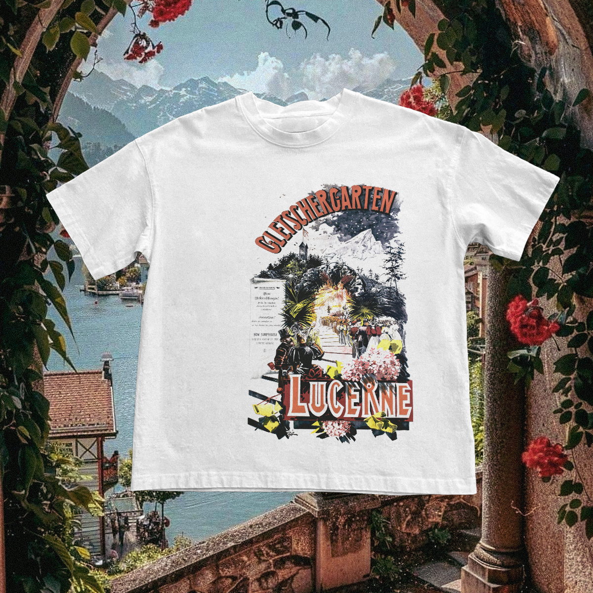 Lucirne Vintage White Tee