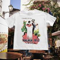 Malaga Vintage White Tee